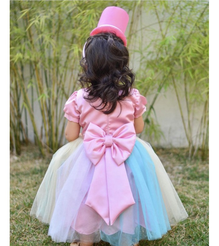Vestido candy color infantil cheap